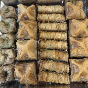 Mini baklava mix platter